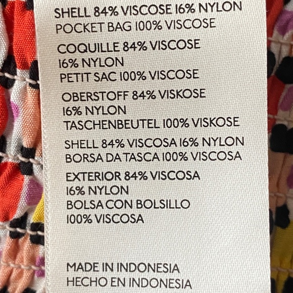 Anthropologie Maeve Multi-color Print Wide Leg Pants Size Small - Picture 8 of 13